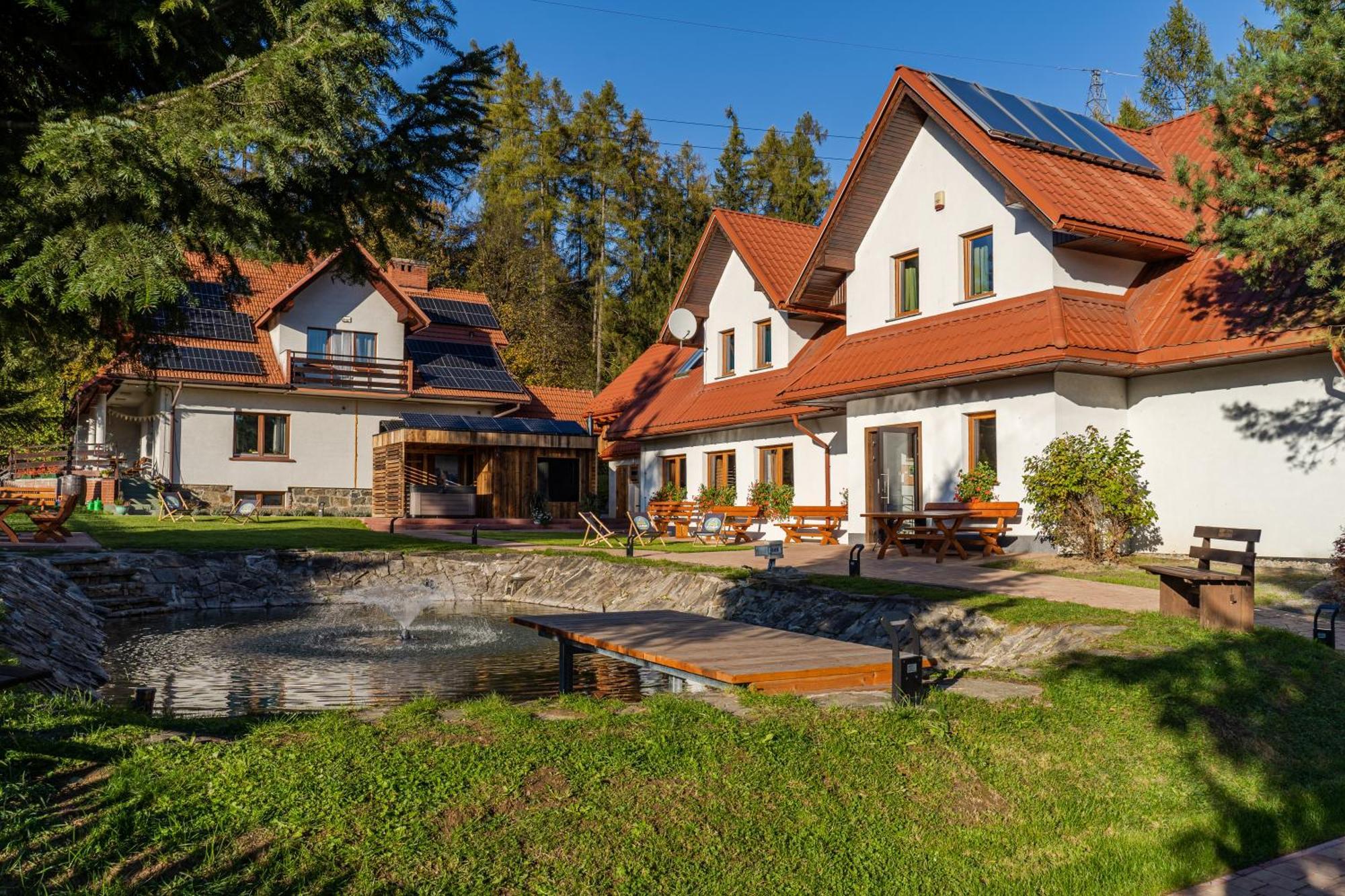 Отель Base Camp Pieniny Niedzica Экстерьер фото
