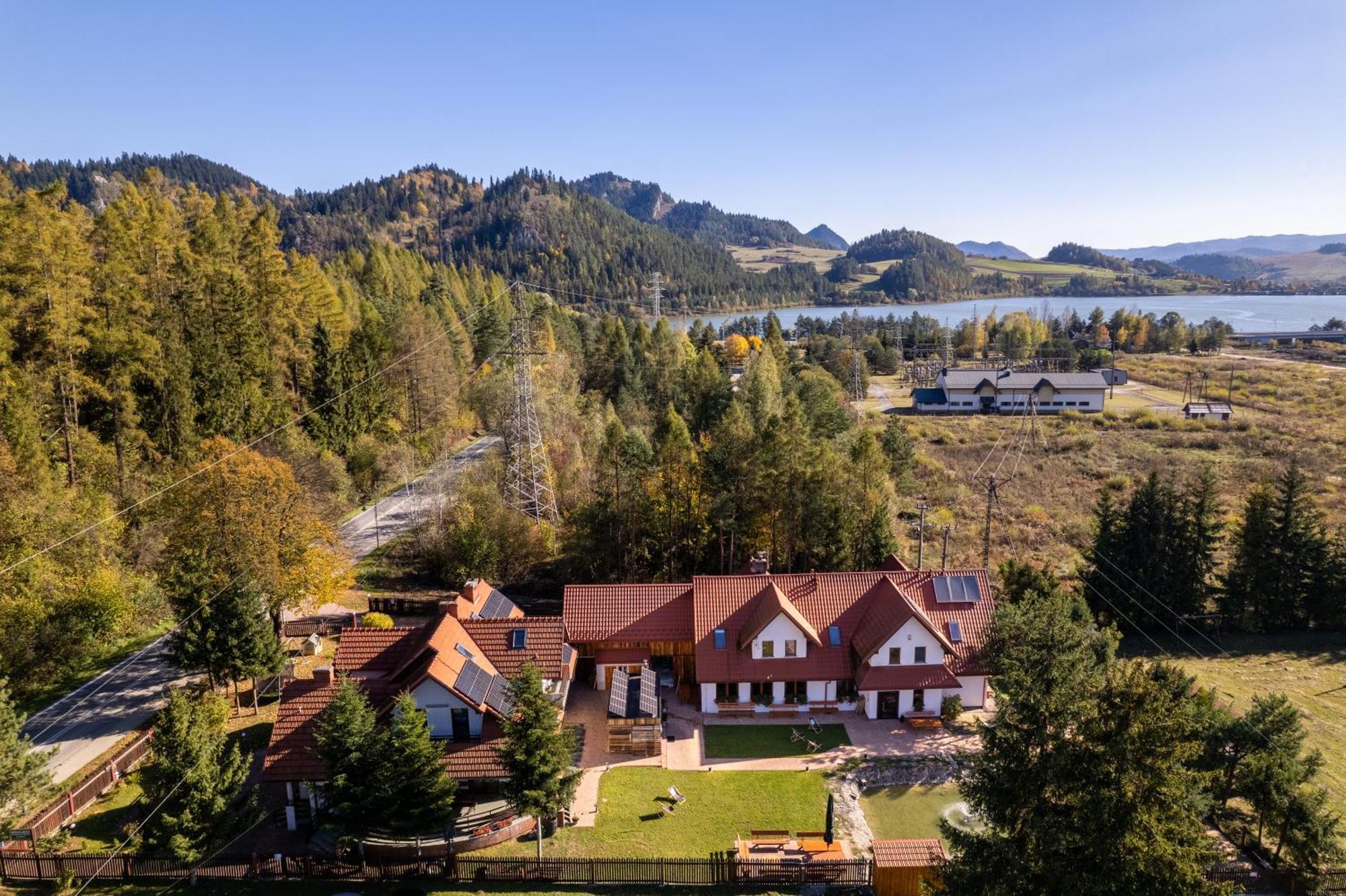 Отель Base Camp Pieniny Niedzica Экстерьер фото